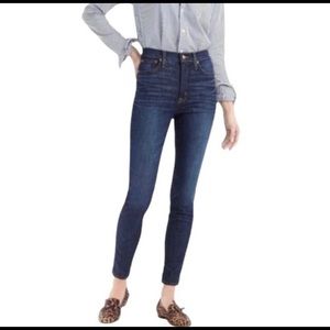 J.Crew 9” High Rise Toothpick Skinny Jeans 27 Tall